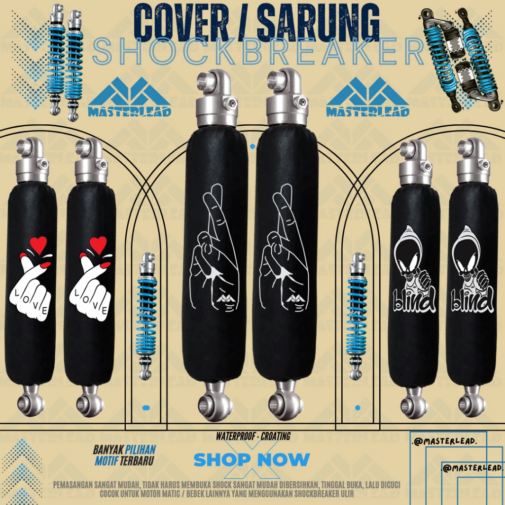 cover shockbreker belakang motor pcx 160 Abs sepasang Sarung Shock Honda ADV PCX 150