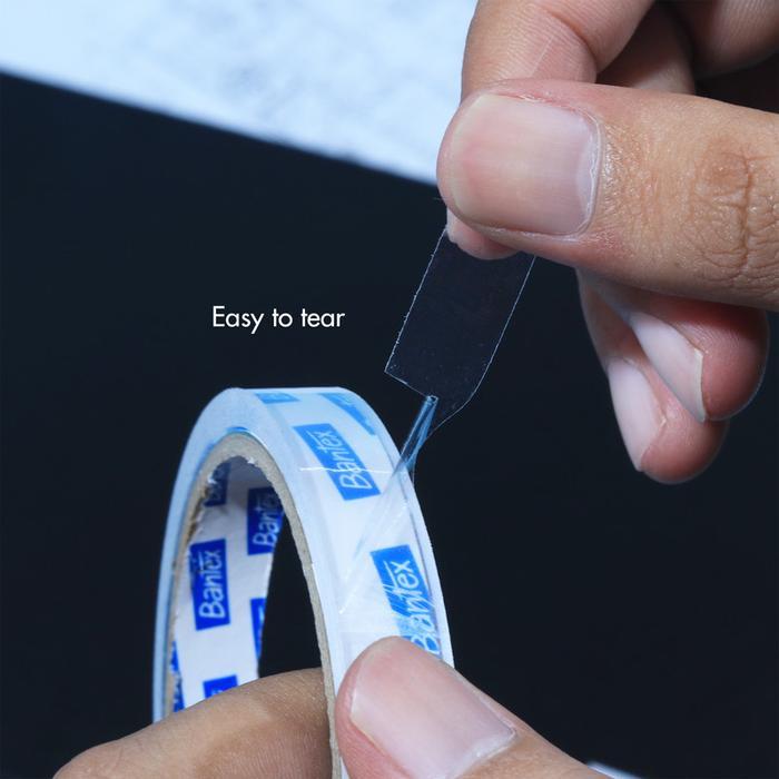 

Bantex Selotip Mudah Dirobek / Isolasi Bening Satuan 1/2 Inch Ukuran 12mm/24mm BH250X