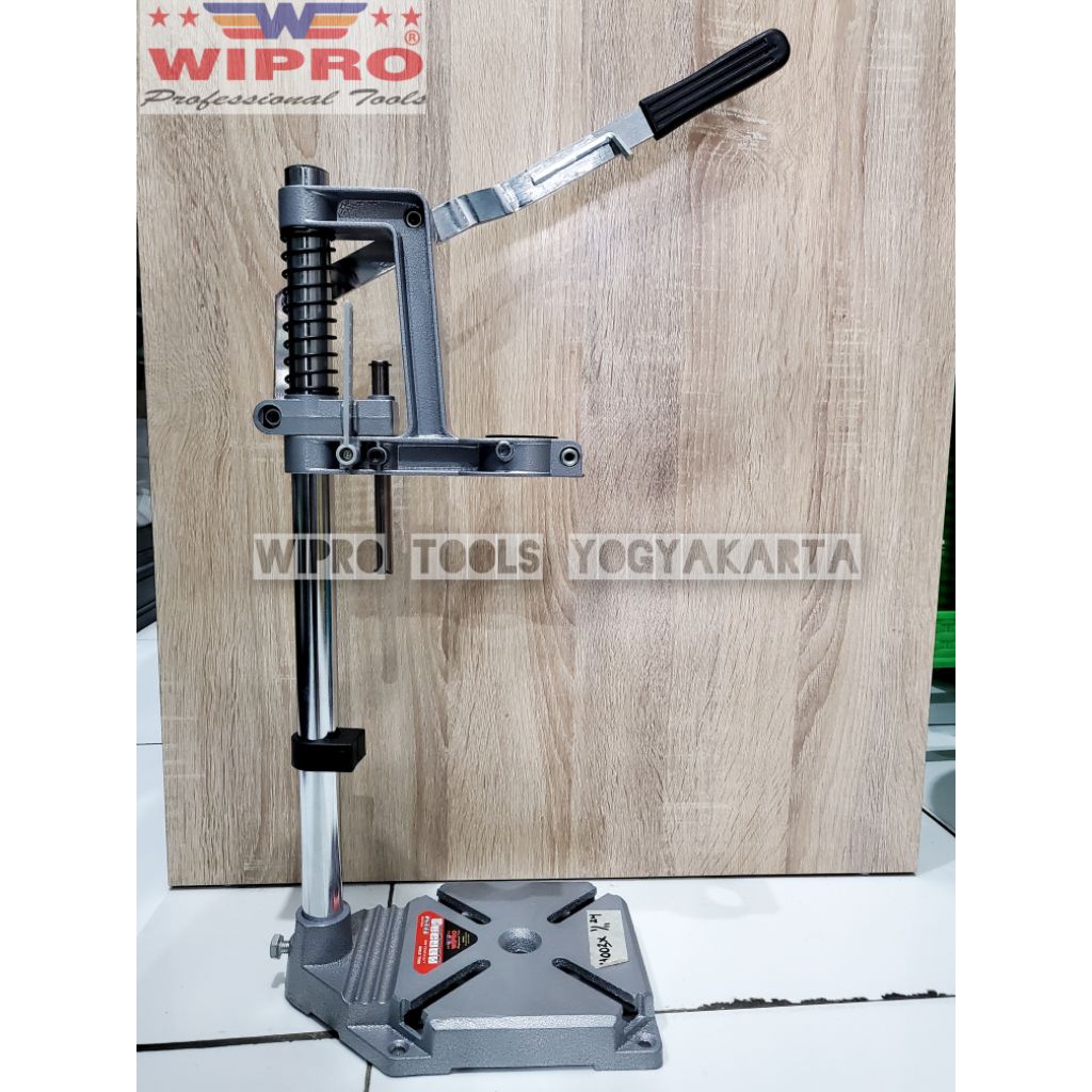 Wipro Penyangga Bor DS-500 / Drill Stand Penyangga Bor / Dudukan Bor / Dudukan Bor Tangan Stand Dril