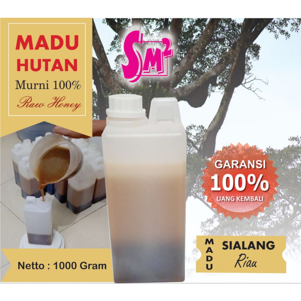 

madu hutan sialang riau 1kg Madu hutan riau murni madu asli murah jakarta