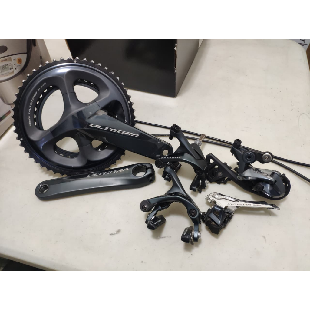 Grupset Shimano Ultegra R8000 Roadbike 52-36T Lengkap - 11 Speed Original