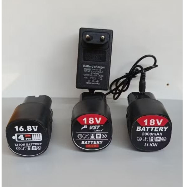 CHARGER BATERAI BOR CORDLESS 16-18V BATERAI BOR AST BULL MODERN APR KEELAT