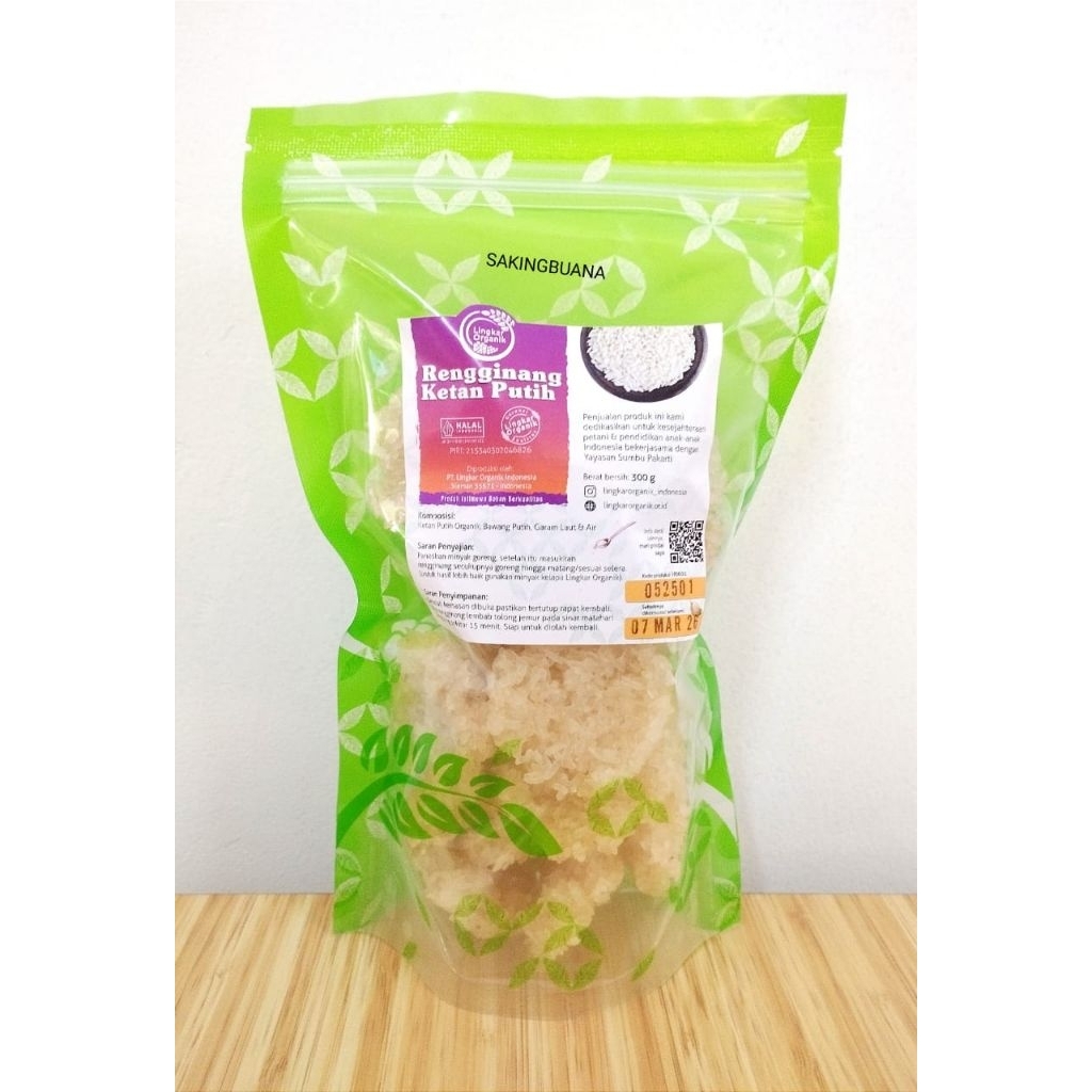 

Rengginang Ketan Putih - Lingkar Organik