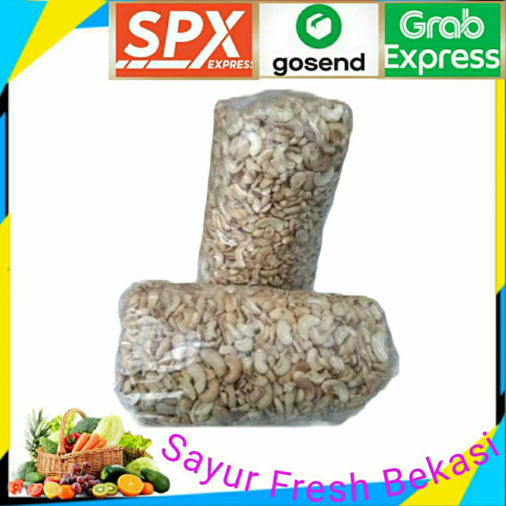 

Kacang Mede/Mete Patahan Mentah 1kg.