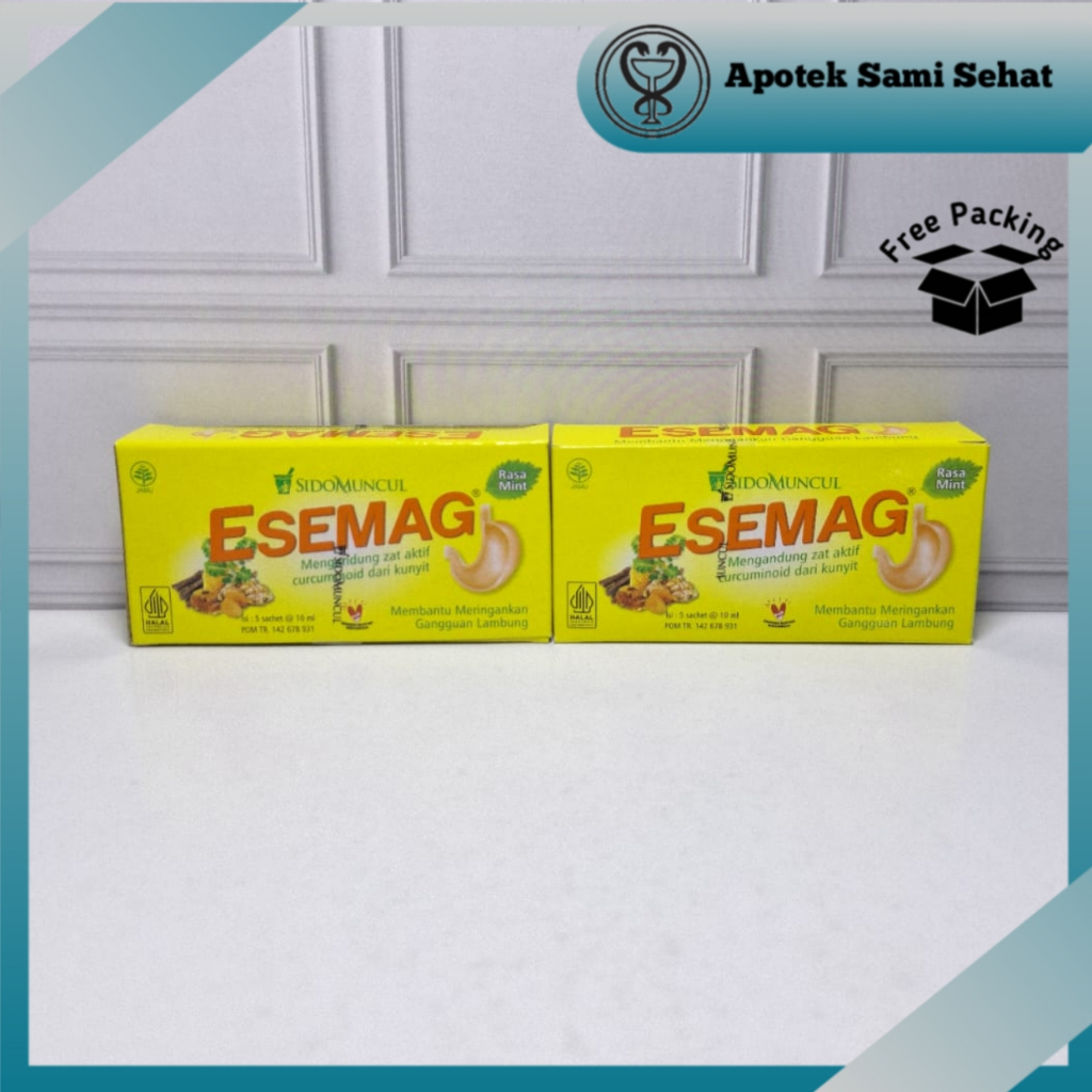 

2 BOX ESEMAG SIDO MUNCUL 10 ML 5 SACHET