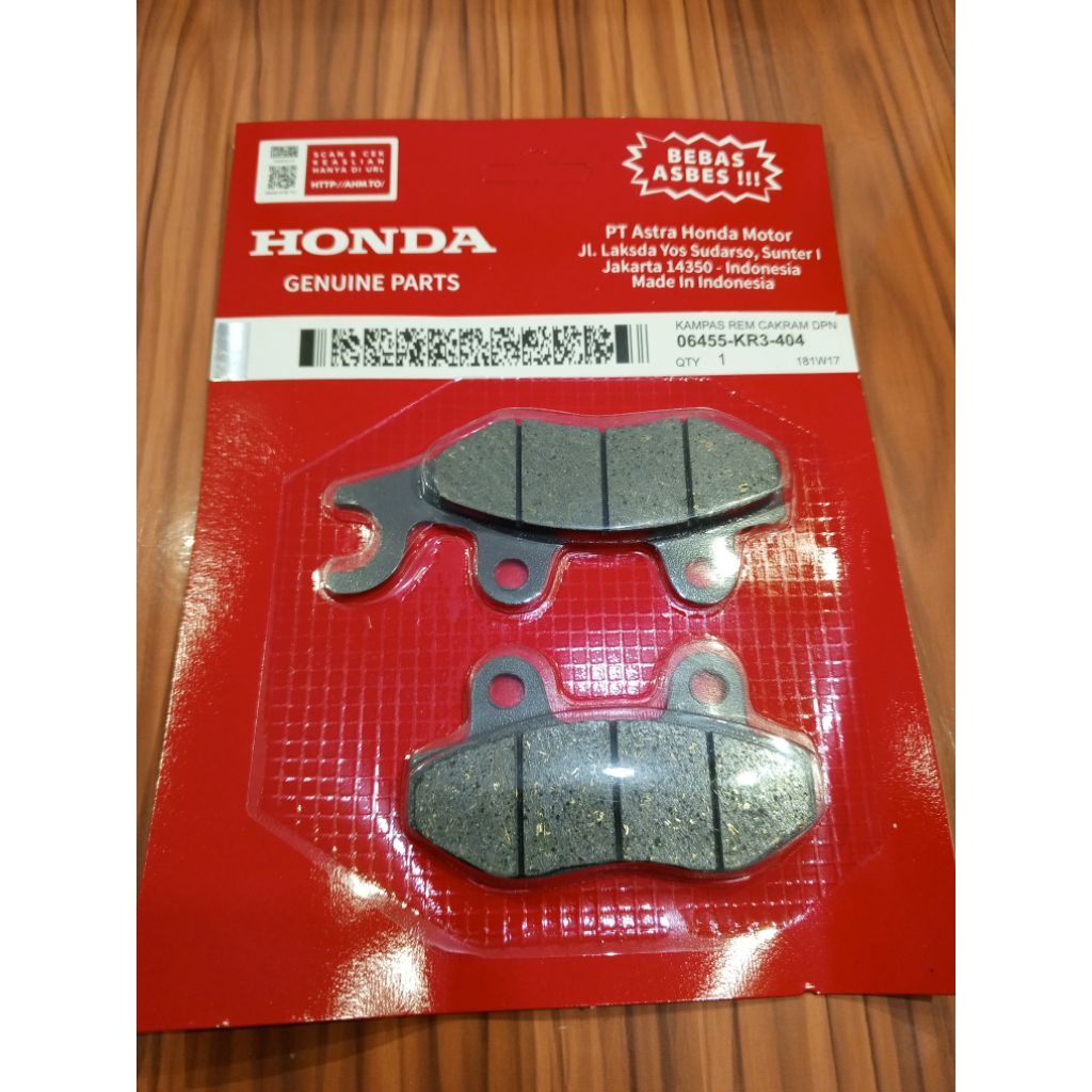 KAMPAS REM DEPAN KHARISMADISPAD DEPAN KHARISMA
KAMPAS REM DEPAN SUPRA X 125 KARBURATOR
DISPAD DEPAN 