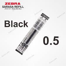 

REFILL BOLPOINT ZEBRA SARASA JF 0.5 BLACK