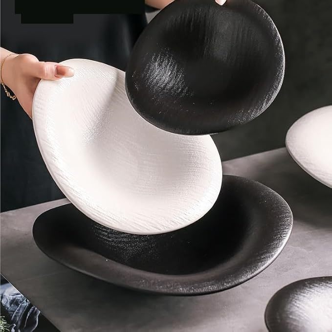 Piring keramik lengkung 8 inci - Maxistore