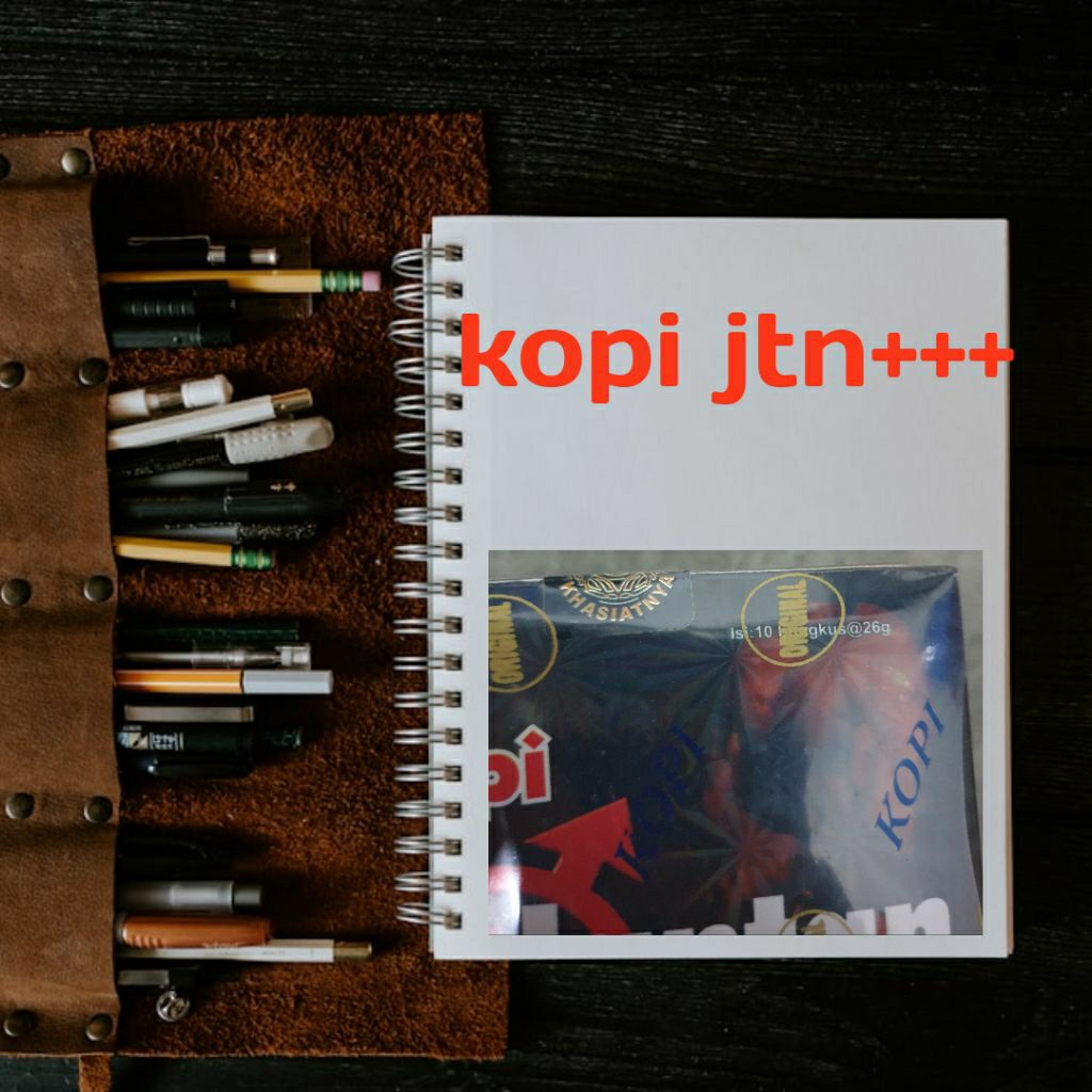 

buku tulis hitam laki laki