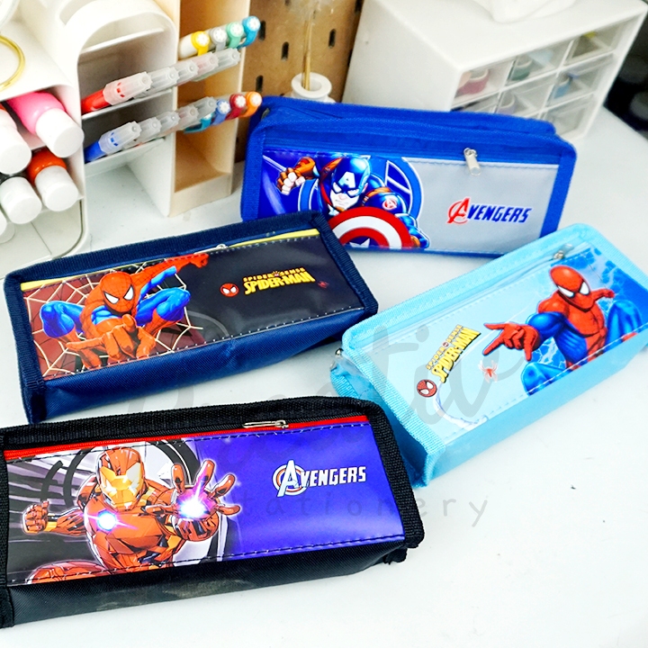 

Pencil Zipper 5123 Tempat Pensil Motif Karakter Sleting Anak Laki