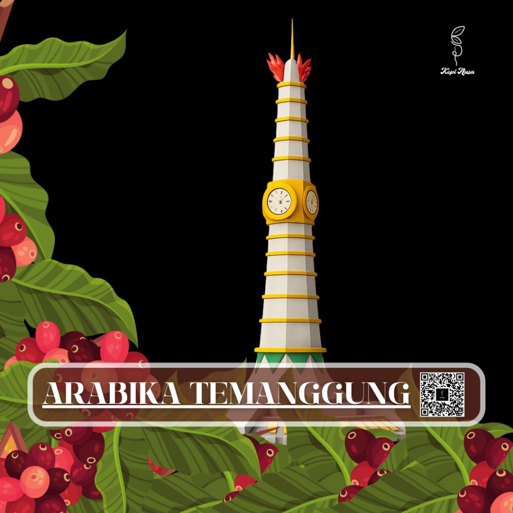

Kopi Arabika Temanggung (Full Wash) 200gr - 1000gr
