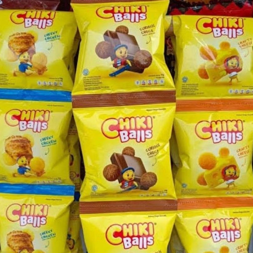 

Chiki Balls Renceng isi 10 All Varian Rasa Ciki Balls Satuan @16gr