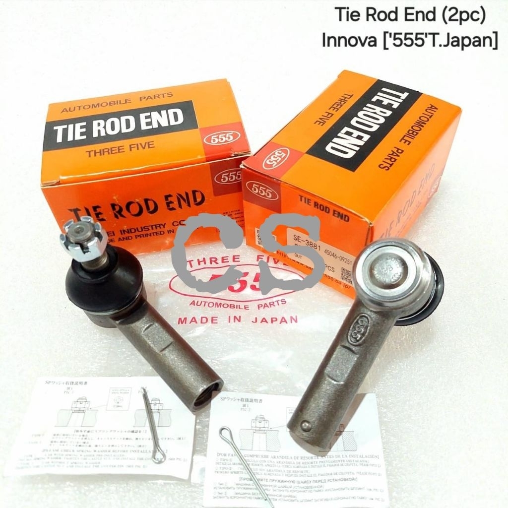 TIE ROD END 555 JAPAN INNOVA