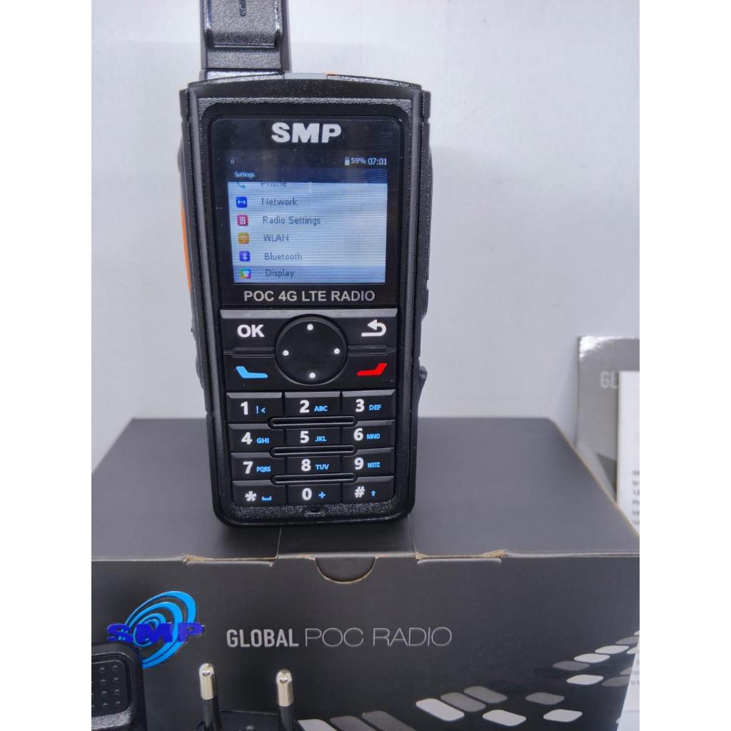 SMP HT POC smp PNC 590 Walkie Talkie Radio Global dan zello POC Radio 4G LTE murah akun permanen