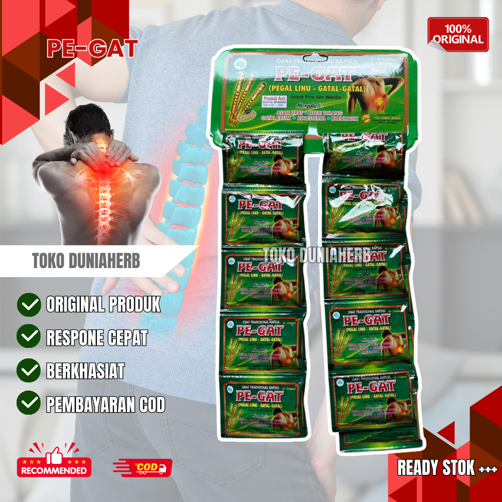 

Pegat Original Kapsul (Asam Urat)