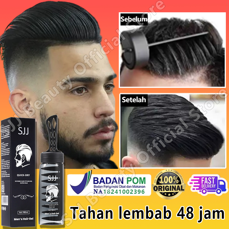 [BPOM] Hair spray pria Minyak rambut Wax rambut matte 180ml Pomade Hair styling gel rambut sisir Ram