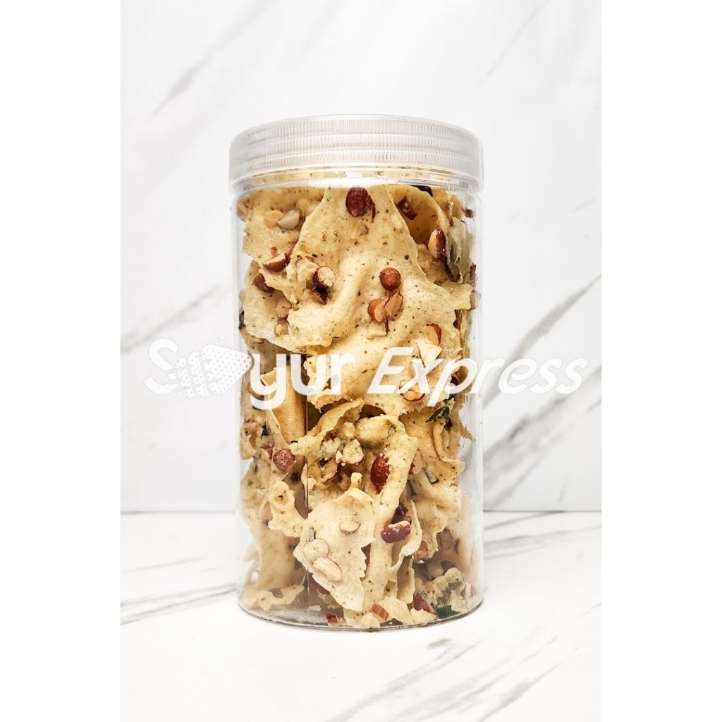 

KIRIM INSTAN Peyek Kacang Tanah Toples 1000ml