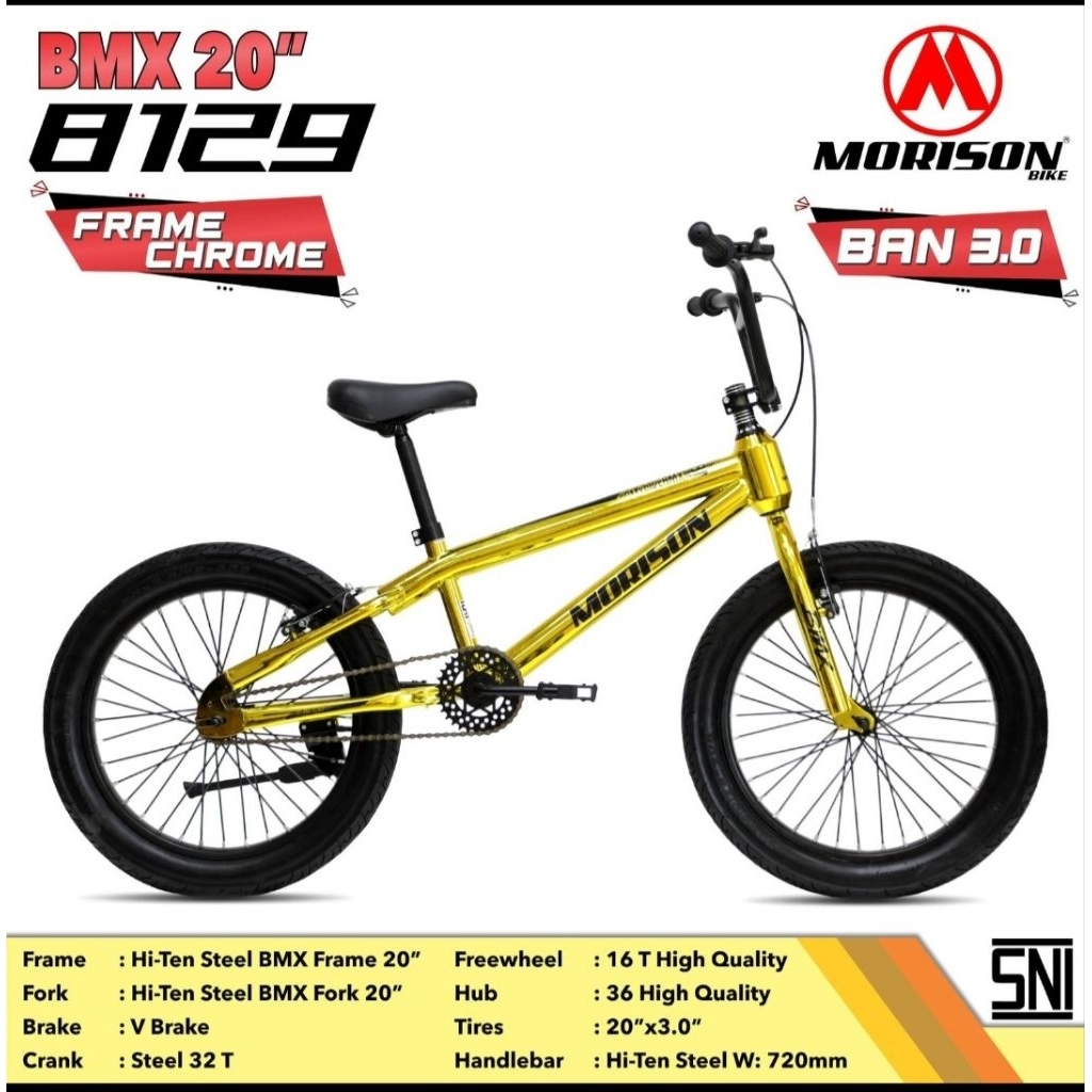 Sepeda anak bmx 20 ban besar morison