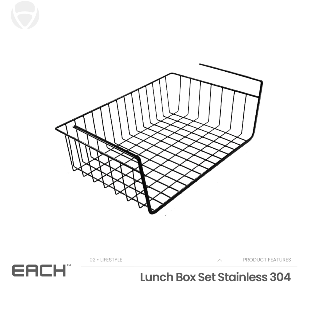 Rak Gantung Multifungsi Keranjang Penyimpanan Lemari Gantung Portable Hanging Rack Industrial Cafe S