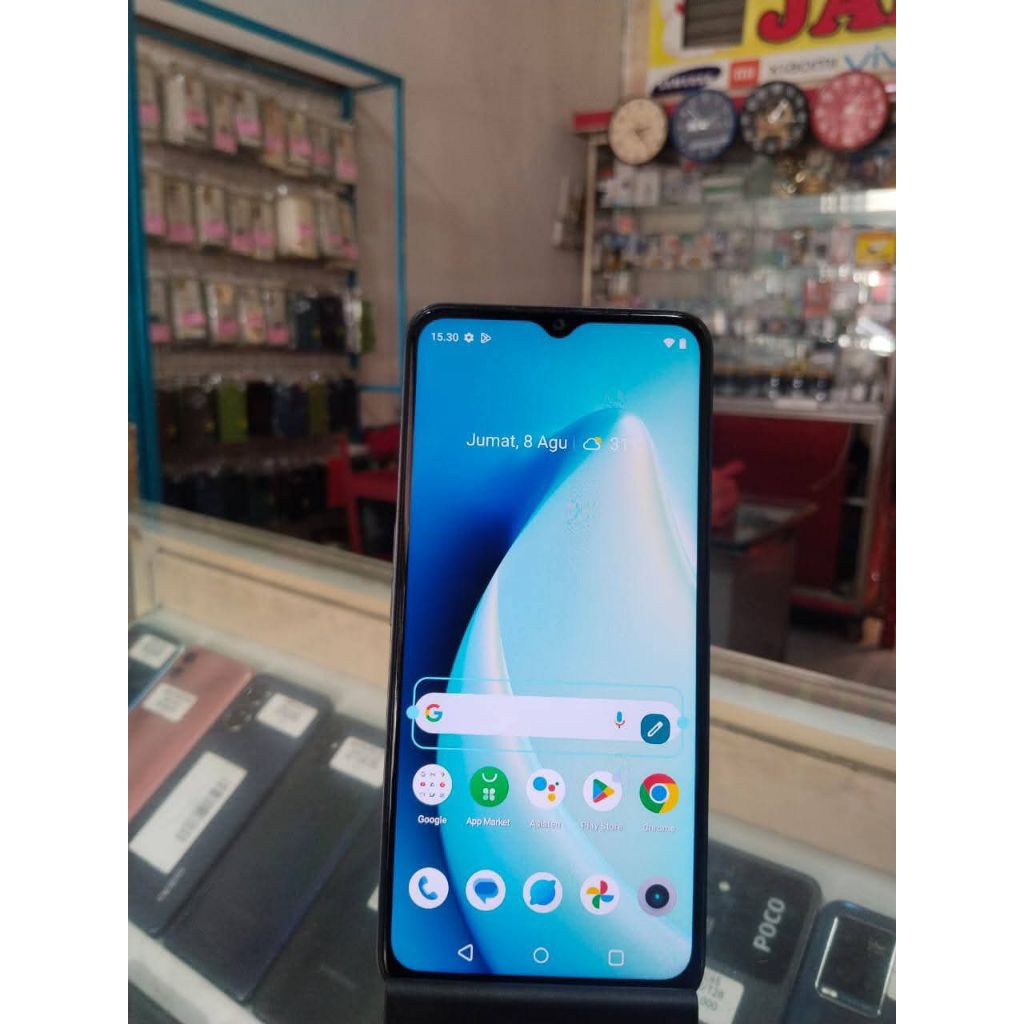 HP SECOND MURAH BERGARANSI REALME C35 RAM 4+4/128 ONLY