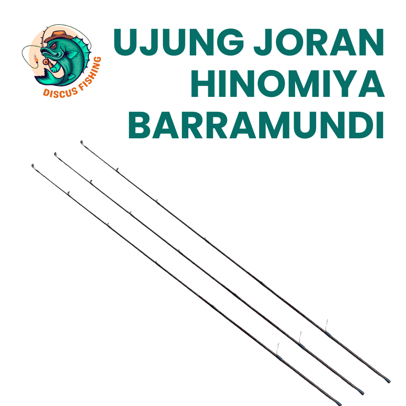 Ujung Joran HINOMIYA Barramundi Ulir 180 Original / Tip Section Ujung Joran HINOMIYA Barramundi Ulir