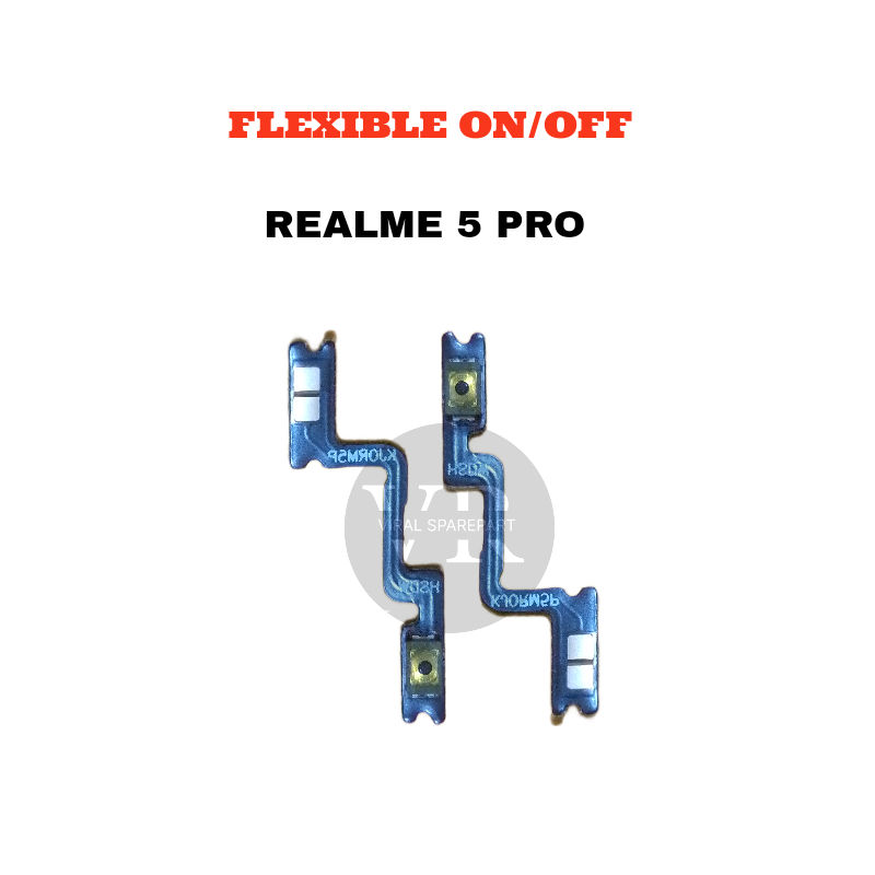 TOMBOL ON OFF / FLEXIBEL ON OFF REALME 5 PRO