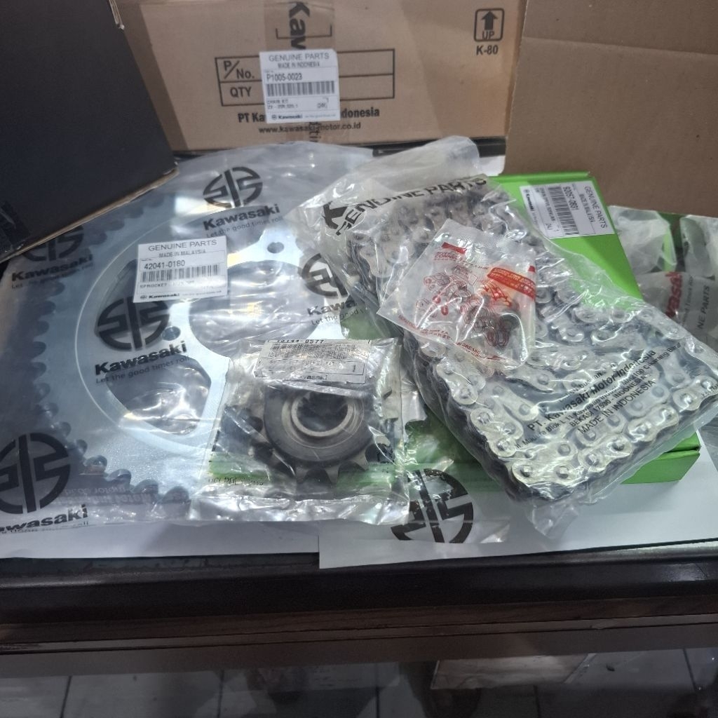 GEAR SET ZX25R NINJA ZX25R ABS SE ORIGINAL