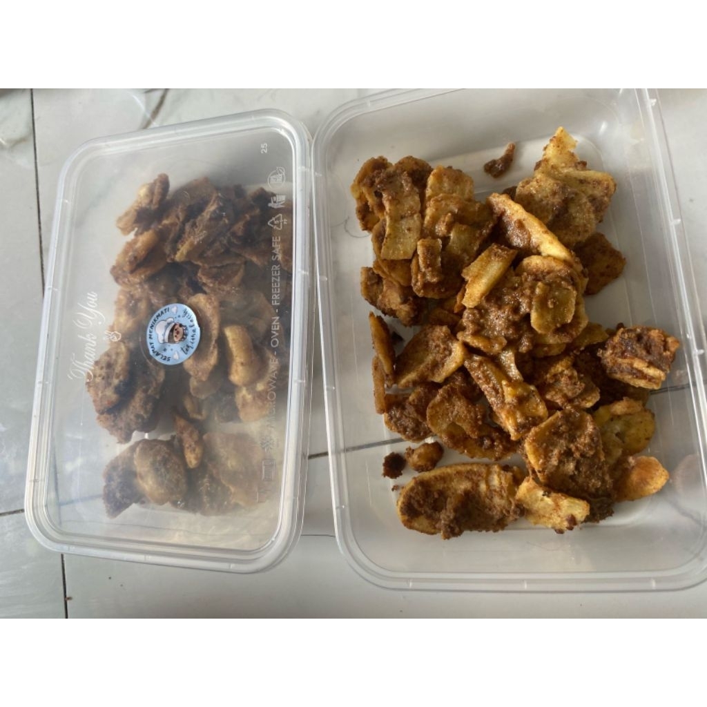 

kripik pisang rasa tiramisu