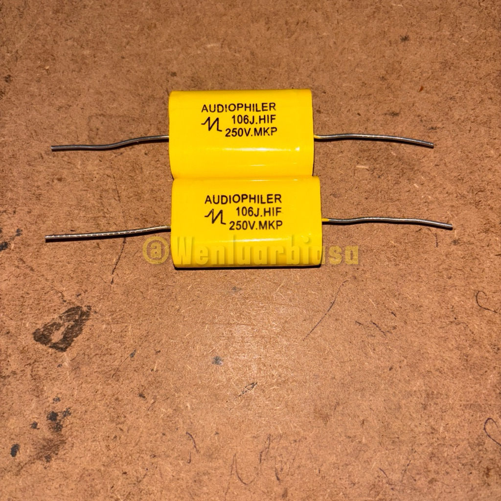Capasitor MKP Kuning 10UF 106J AUDIOPHILER