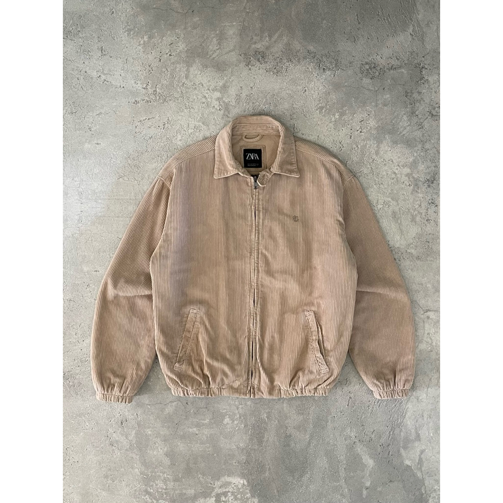 ZARA CORDUROY WORK JACKET