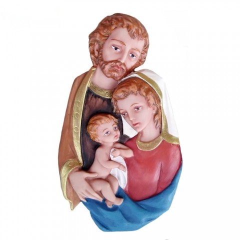 Yeraya Pajangan Dinding Patung Keluarga Kudus Padat 18cm patung keluarga yesus patung maria yesus da