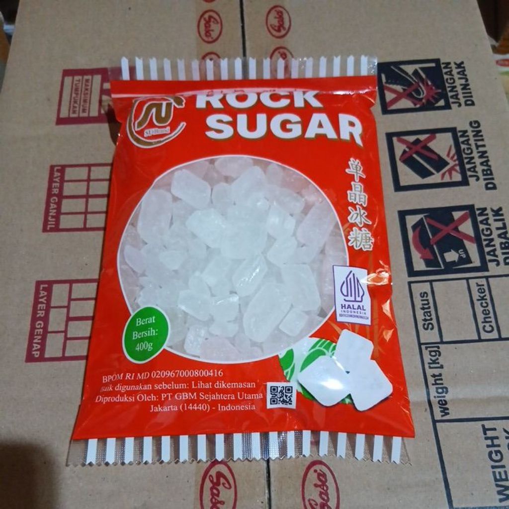 

LUMP SUGAR GULA BATU CHINA 400 GRAM
