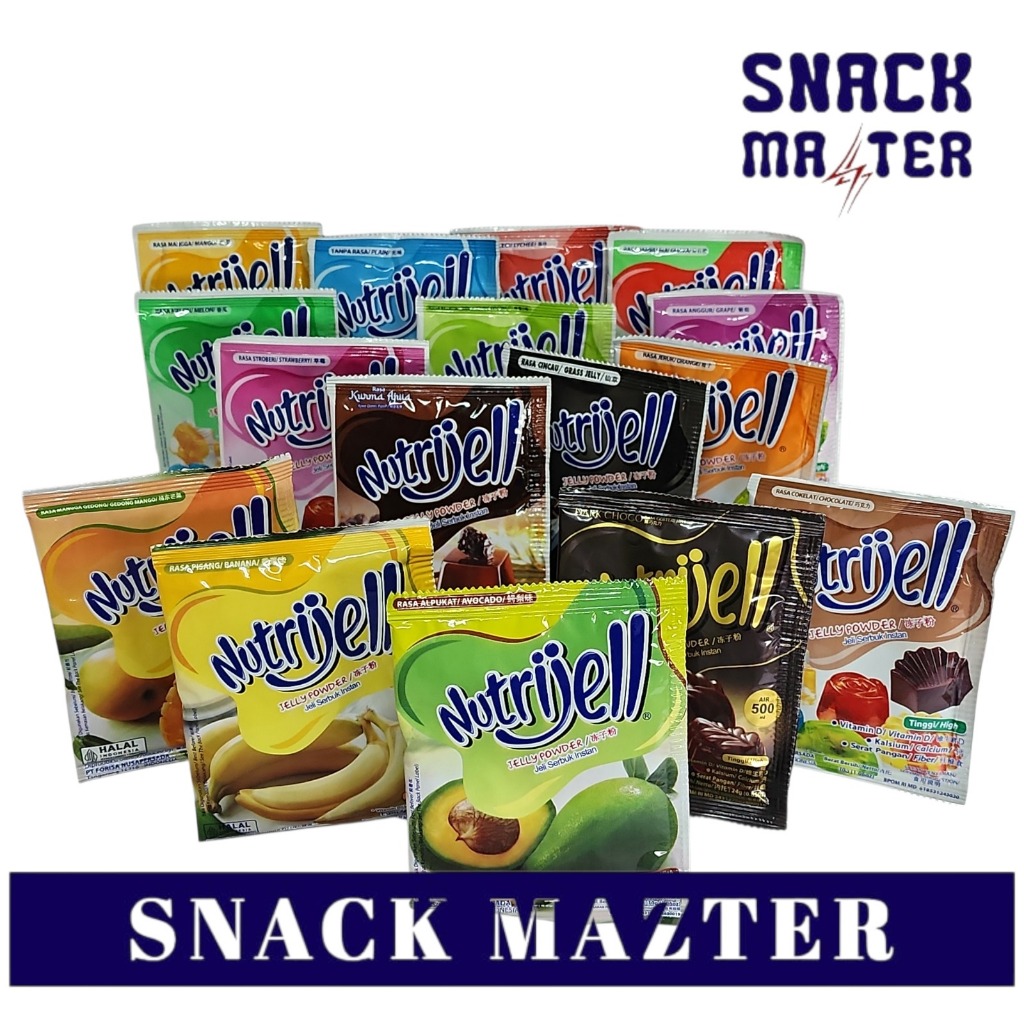 

Nutrijell Aneka Rasa Buah Kemasan Besar/ REGULAR