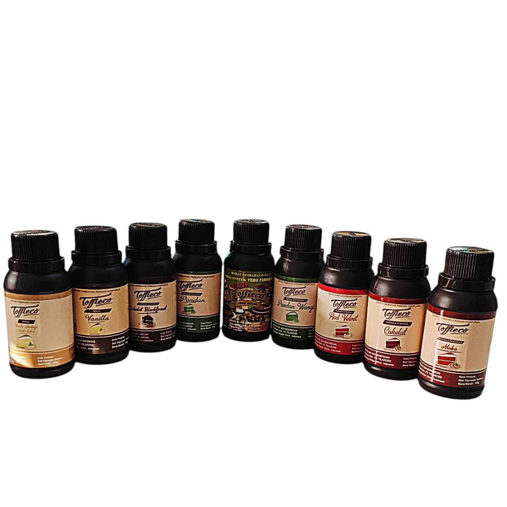 

Toffieco Perisa dan pewarna