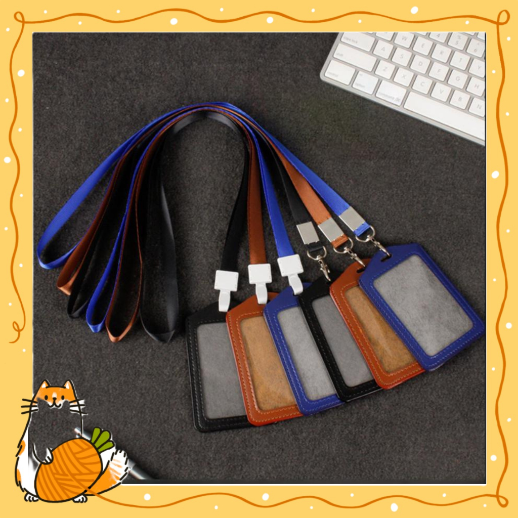 

ID Card Kulit Frame Holder Nametag