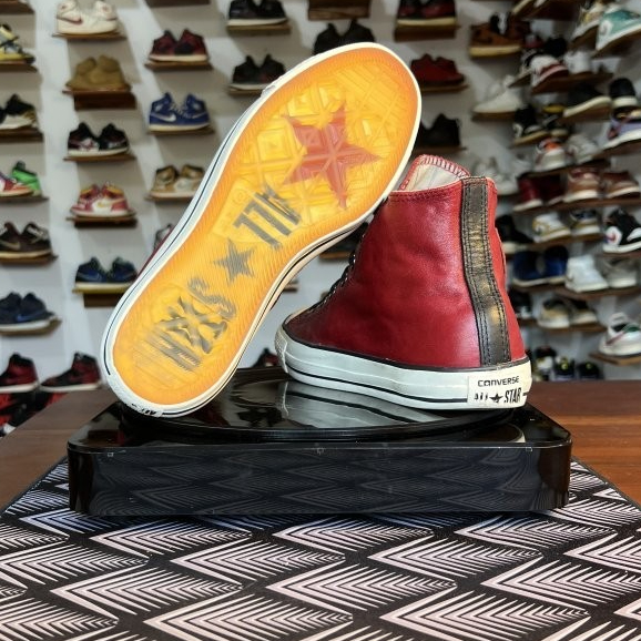 43 - Converse X John Varvatos JV CT All Star Burnished High 'Oxblood'