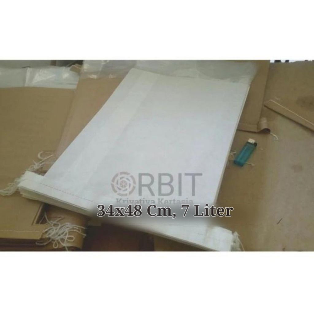 

Sack Putih Kecil 34x48 Cm Untuk 5 Kg 7 Kg 3 Kg Kemasan Tepung Chemical Media Tanam Pakan Dll