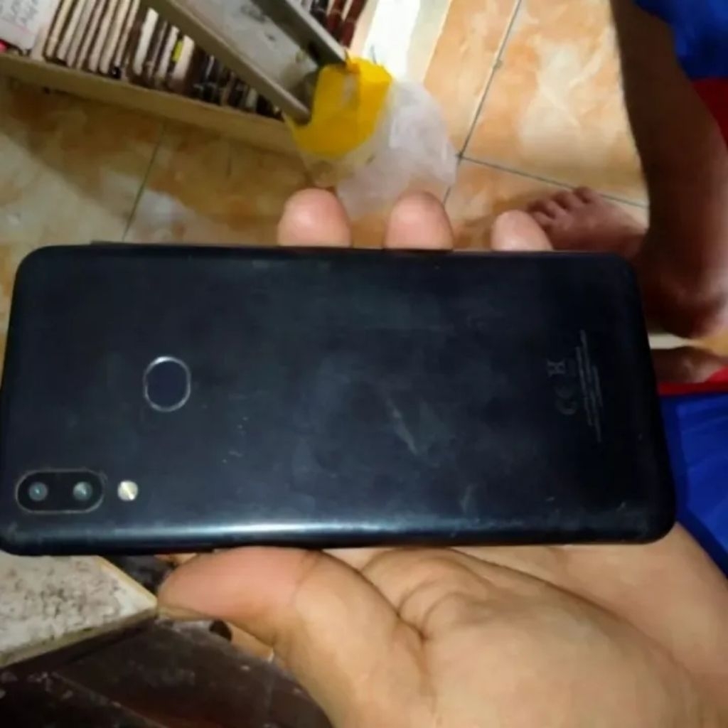 Lcd Tc Hp Samsung A10S kondisi tc retak parah