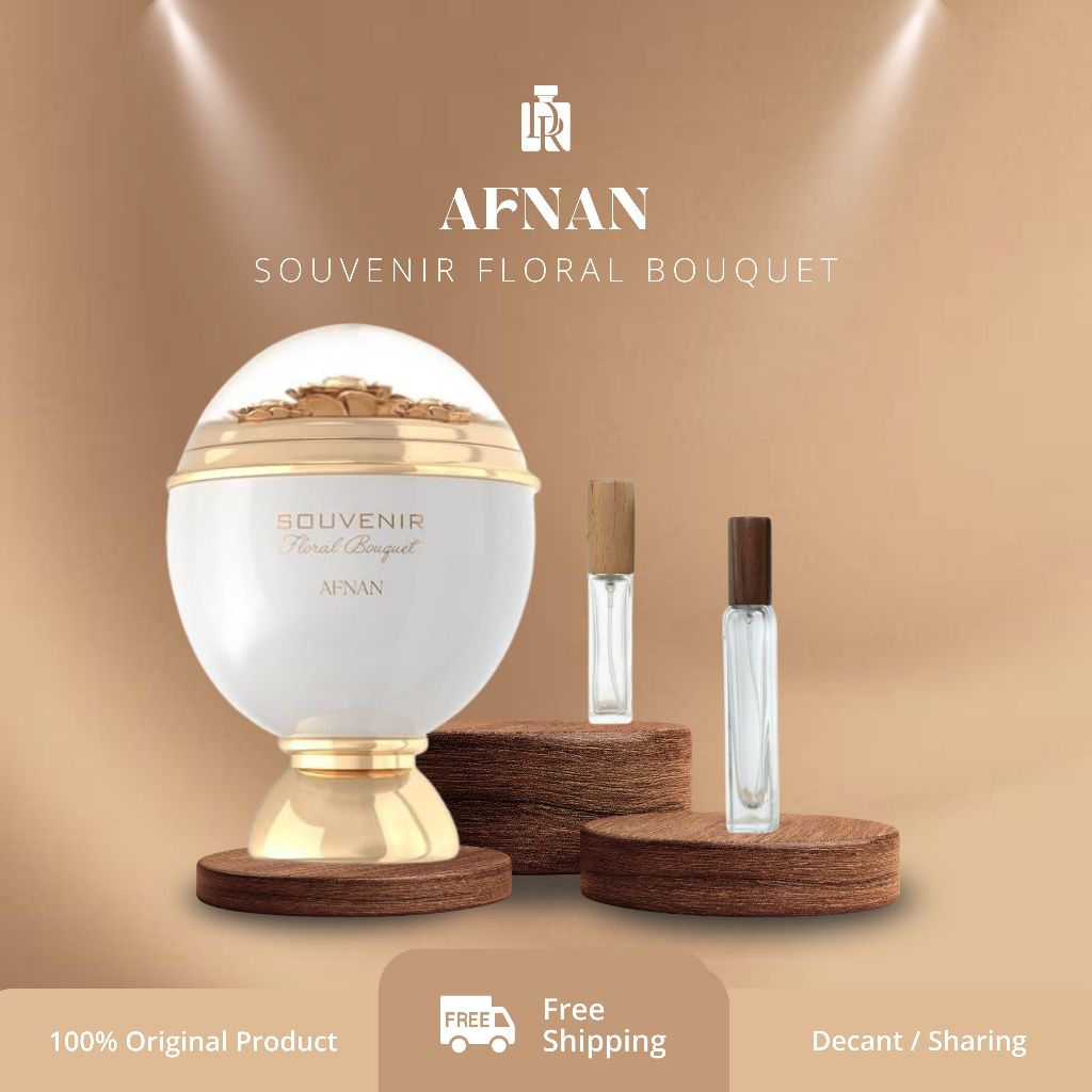 Decant Parfum Afnan Souvenir Floral Bouquet for Unisex