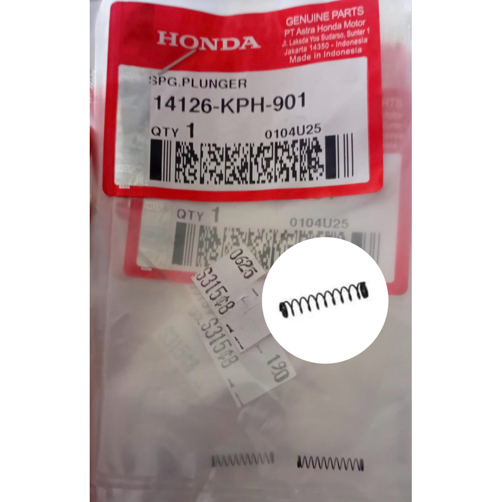14126KPH901 Spring Plunger Cam Setting  Per Plunjer Karisma Supra X 125 Beat Scoopy 14126-KPH-901