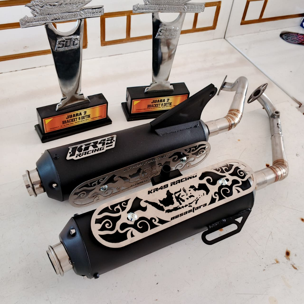 Knalpot Standar Racing KINOCHI ORIGINAL KR49 28-38 OUTE 45 Mio, Beat Fi,vario 125/150 led new,nmax