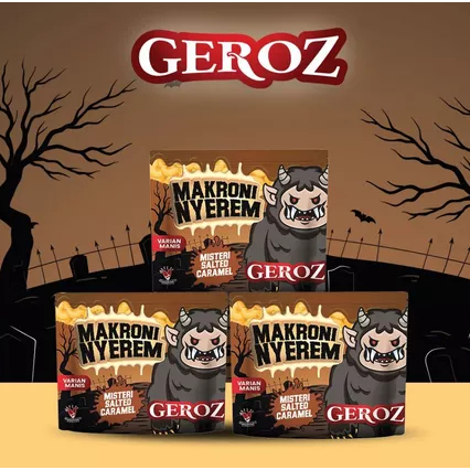 

LARS'Geroz Paket 3 Makroni Nyerem rasa salted caramel