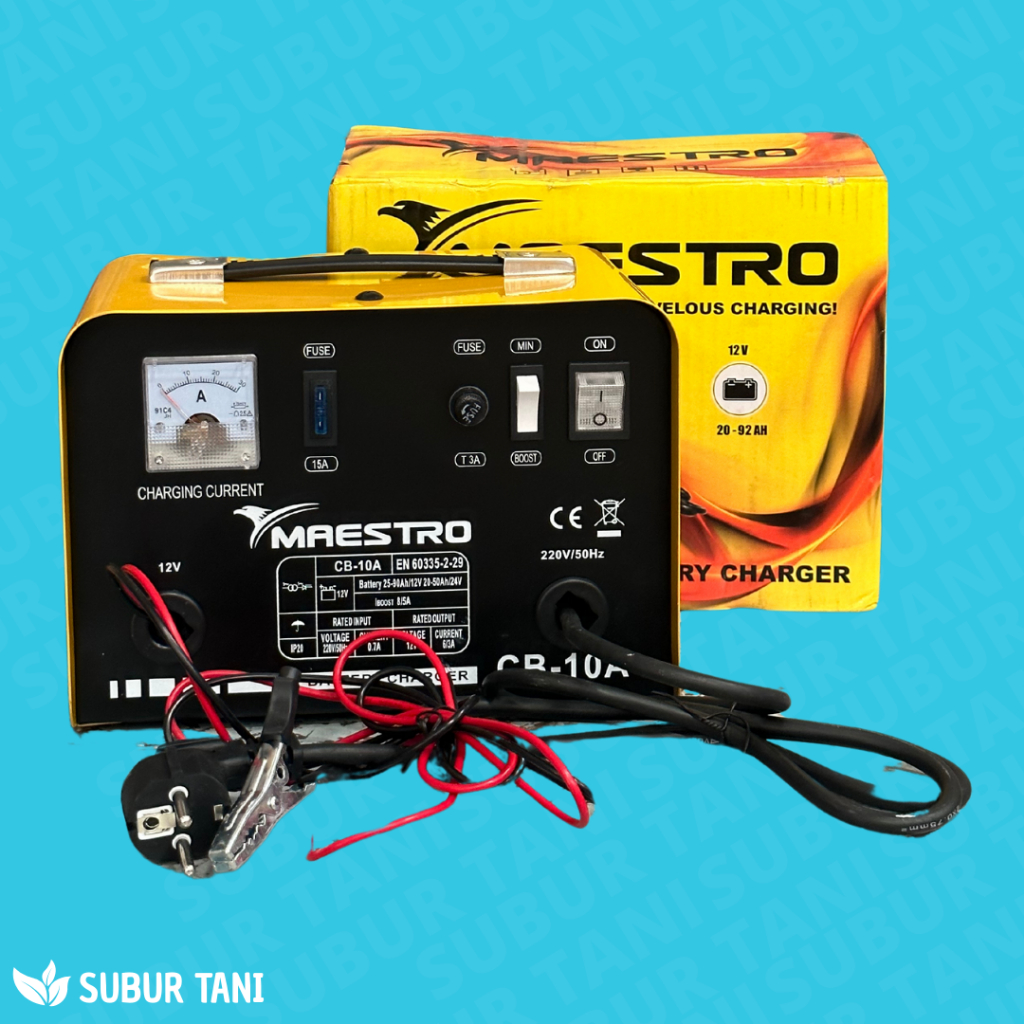 CHARGER AKI MAESTRO CB-10A/CES AKI MAESTRO CB-10A/CAS AKI MAESTRO CB-10A