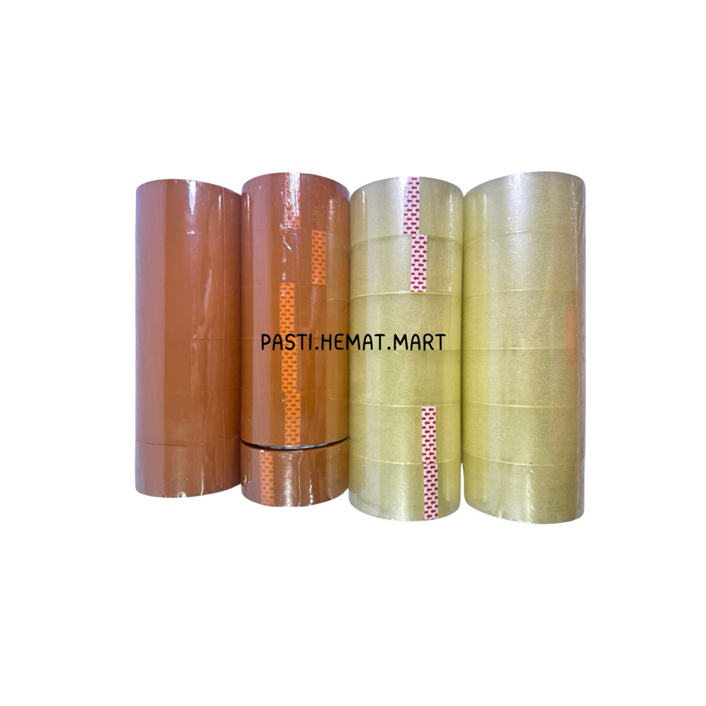 

LAKBAN BENING | Lakban Perekat Serbaguna | Lakban Packaging / Lakban Kardus| ABC Tape 45mm x 70yd