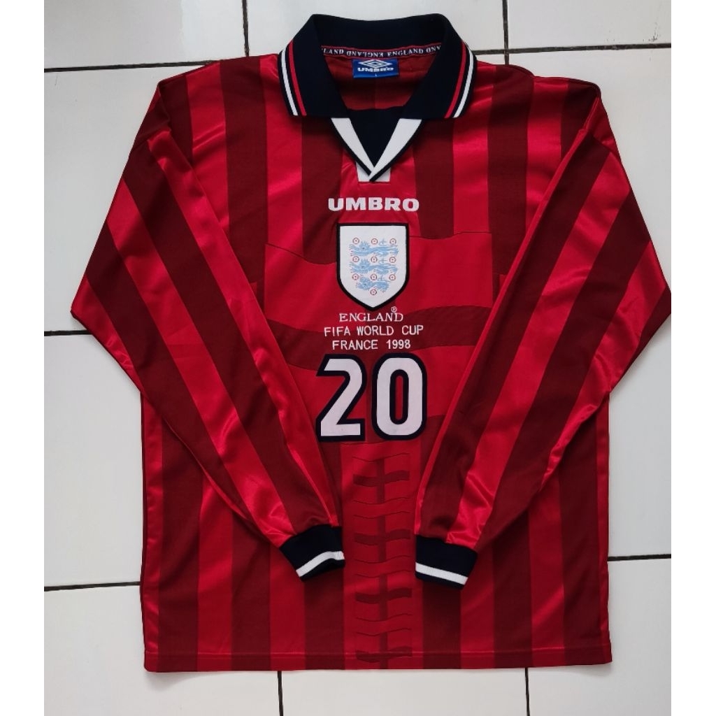 Jersey England Inggris 1998