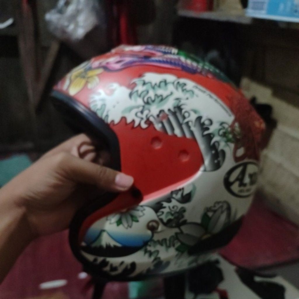 copy arai ahp bahan repaint
