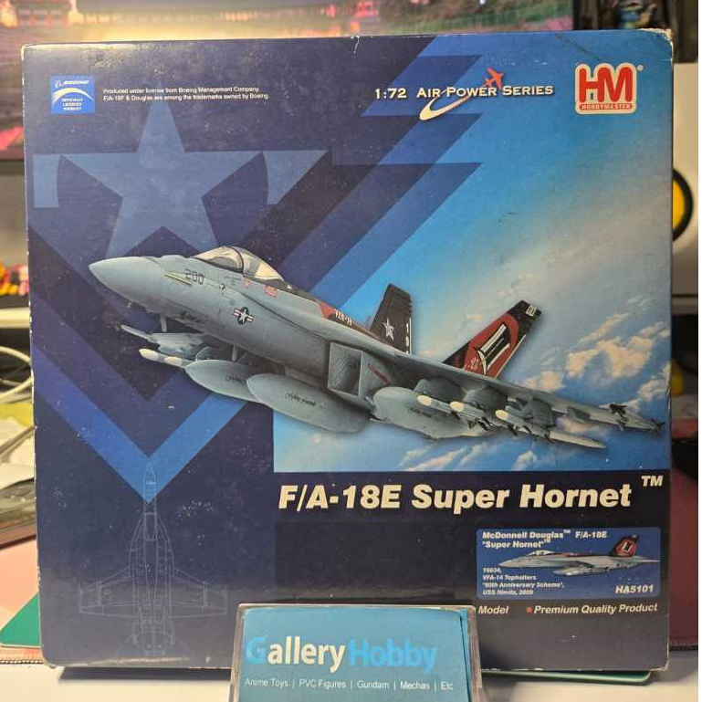 HM HOBBYMASTER 1:72 F/A-18E SUPER HORNET McDonnell Douglas F/A-18E Super Hornet HA5101 16634 VFA-14 