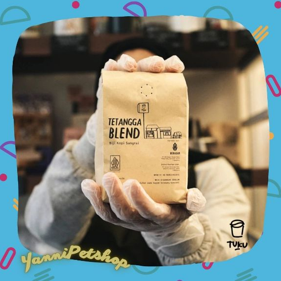 

TUKU Biji Kopi Arabika: TETANGGA BLEND (250 gram) [BISA KIRIM SELURUH INDONESIA]