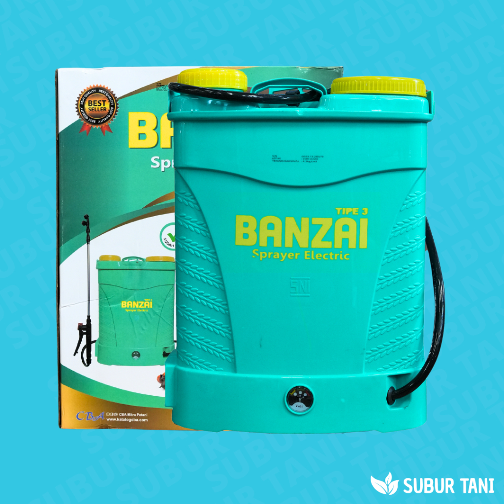 sprayer elektrik tanaman pertanian original banzai 16L