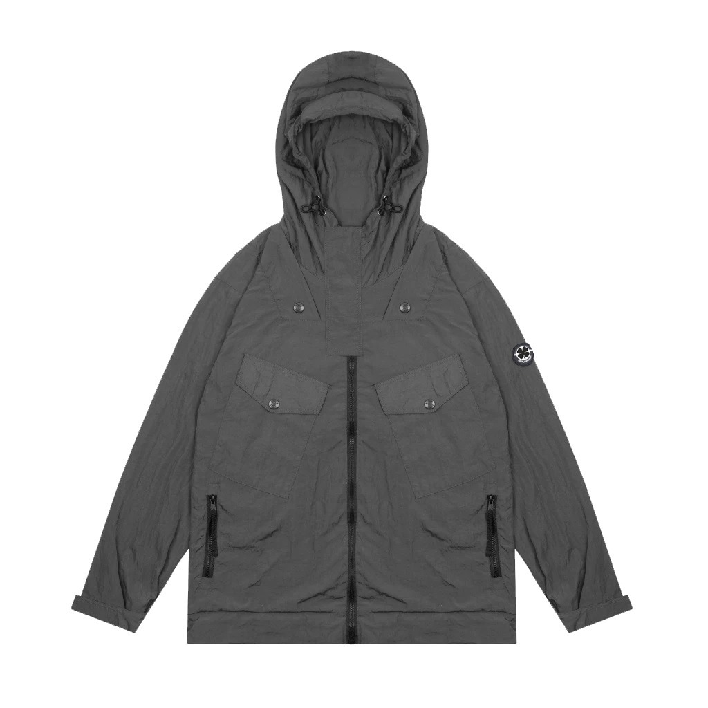 TAFY - Jaket Gorpcore - Jacket Gropcore Waterproof Pria Wanita - Jaket Gunung Parasut Pria Wanita Or